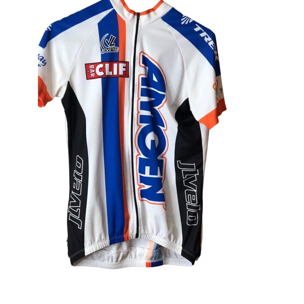JL Velo Women's Cycling Jersey Size Medium Full Zip Short Sleeve Bike Sportwear